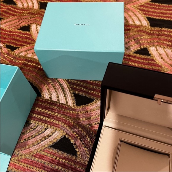 π Tiffany & Co Diamond Watch in signature Blue π - Picture 6 of 13